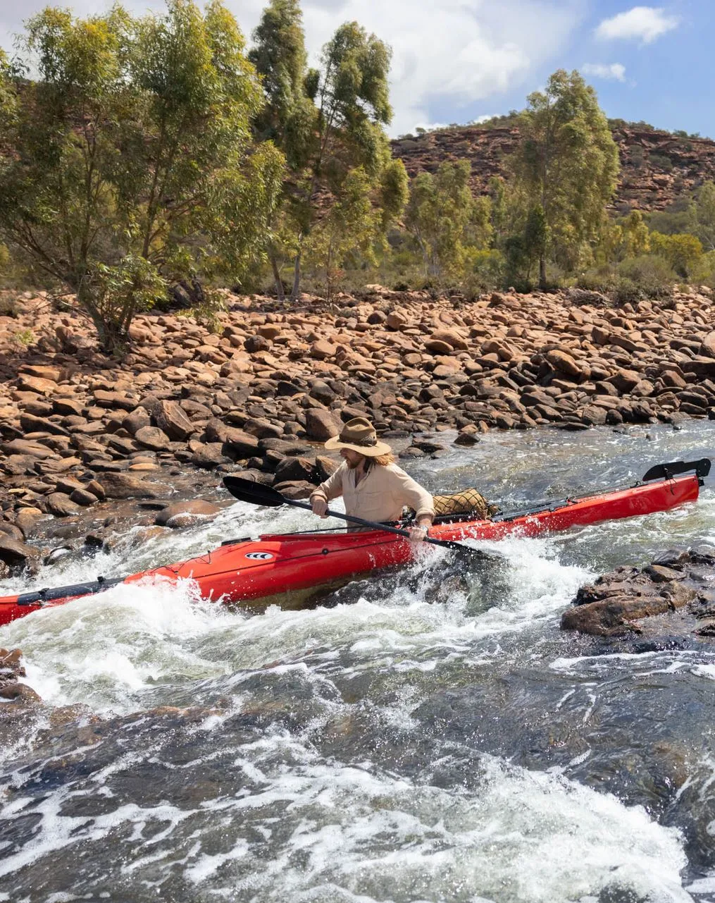 Kayaking And Canoeing, Paddling Through the Gorge