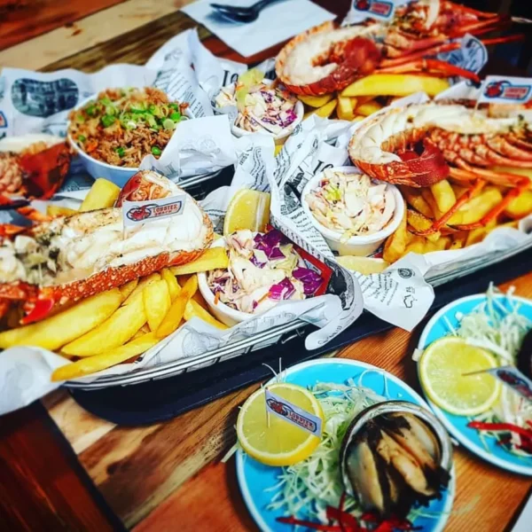 Lunch at the Lobster Shack