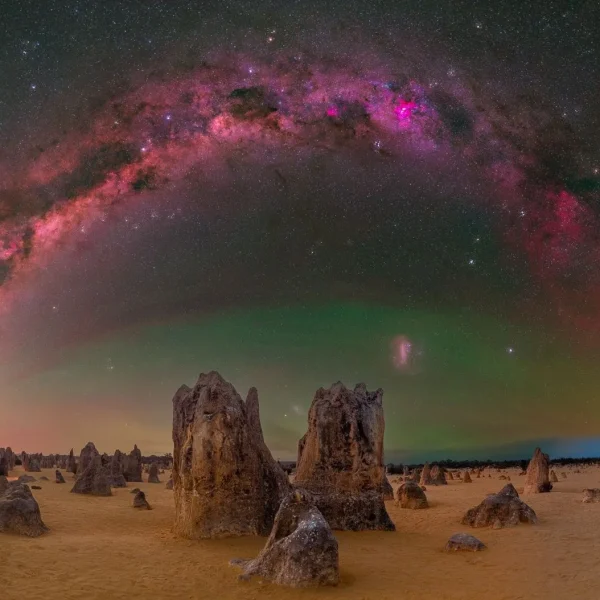 Milky Way over the Australian Pinnacles