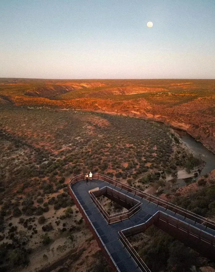 Spectacular views of the Kalbarri Skywalk
