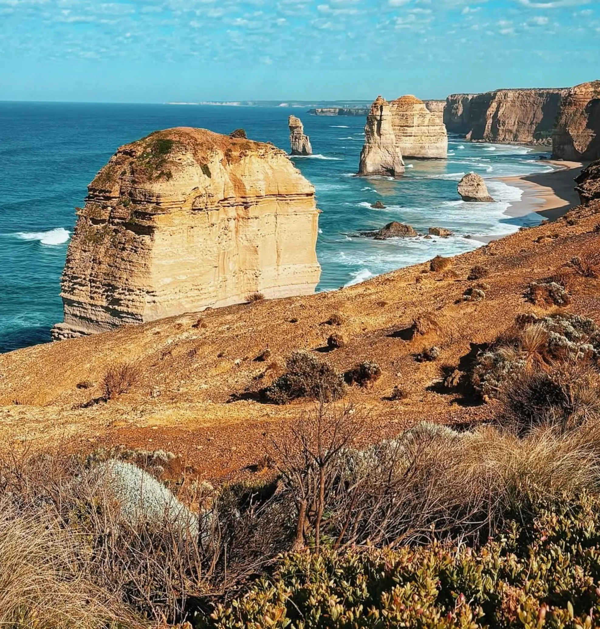 Twelve Apostles scenic flight with landing