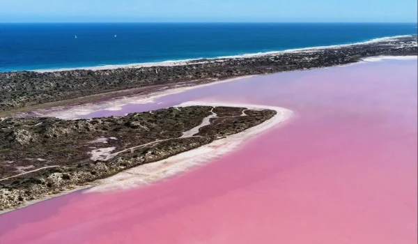 Hutt Lagoon Pink Lake